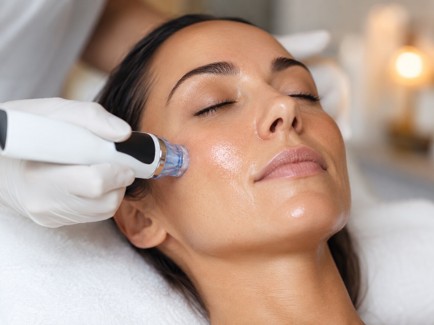 HydraFacial treatment at INFUDERM