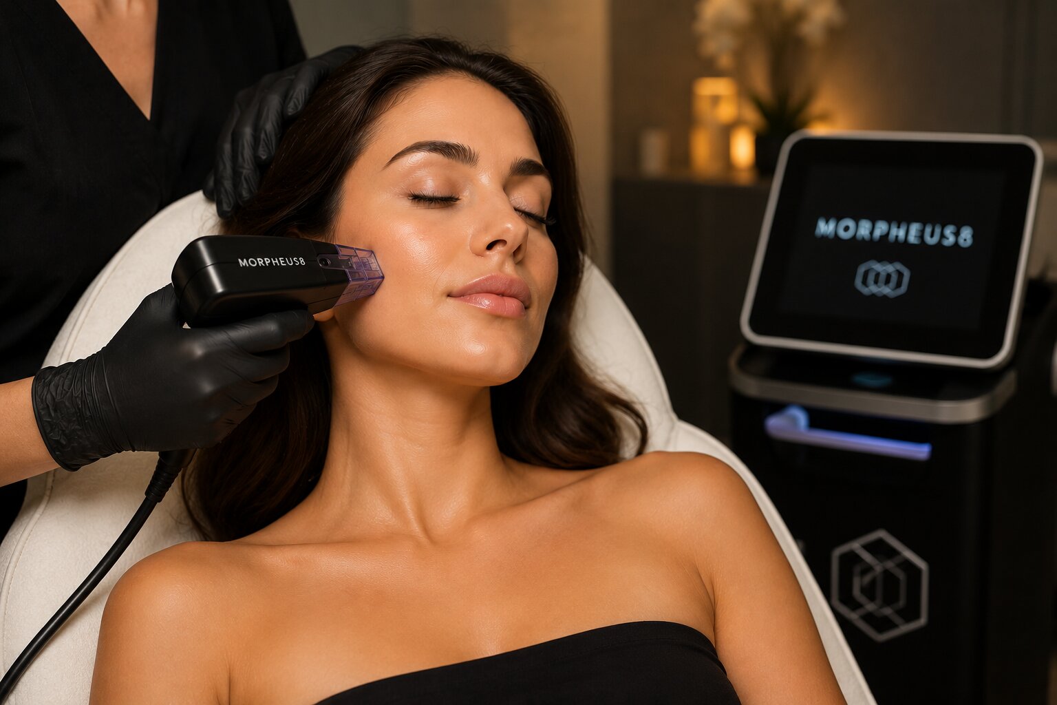 Morpheus8 treatment at INFUDERM
